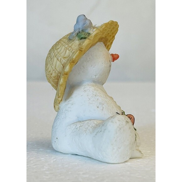Sarah's Attic Snowonders 6404 May Blossom Snowman Dated 1998 Numbered Signed - Picture 5 of 10